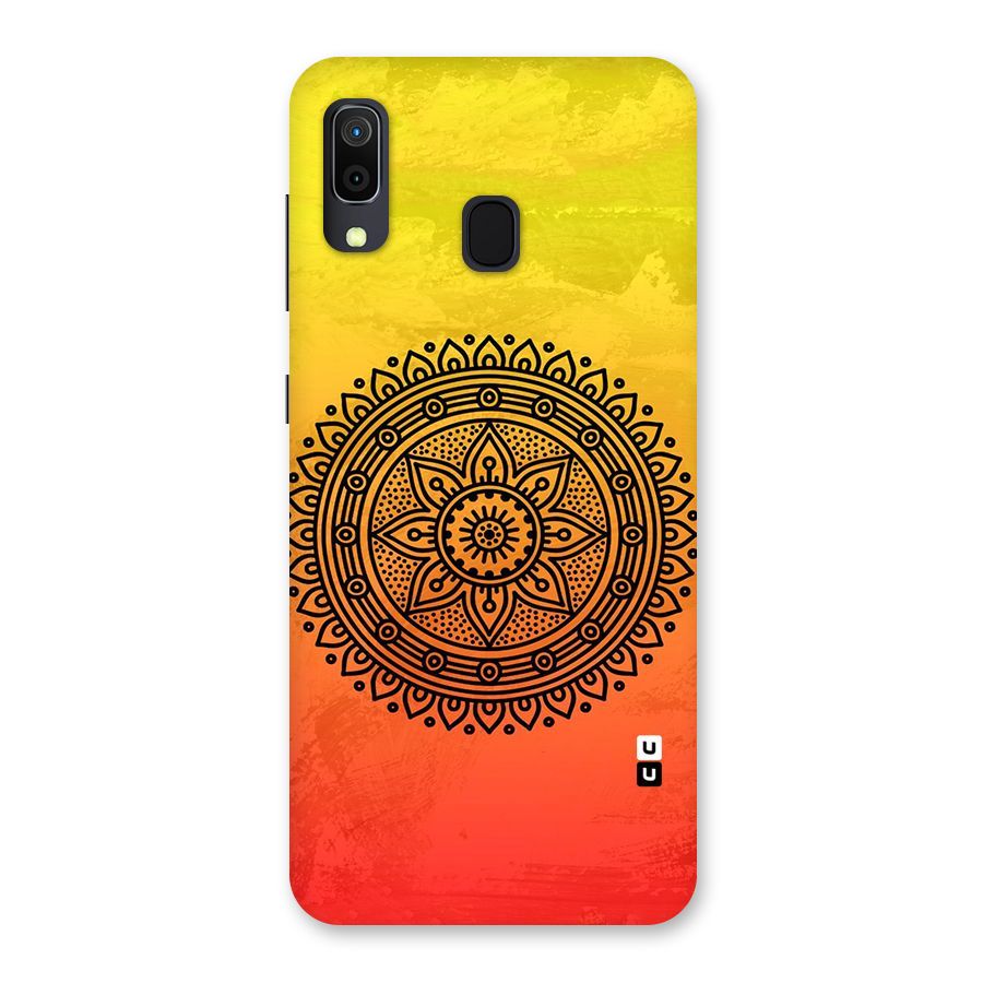 Beautiful Circle Art Back Case for Galaxy A30