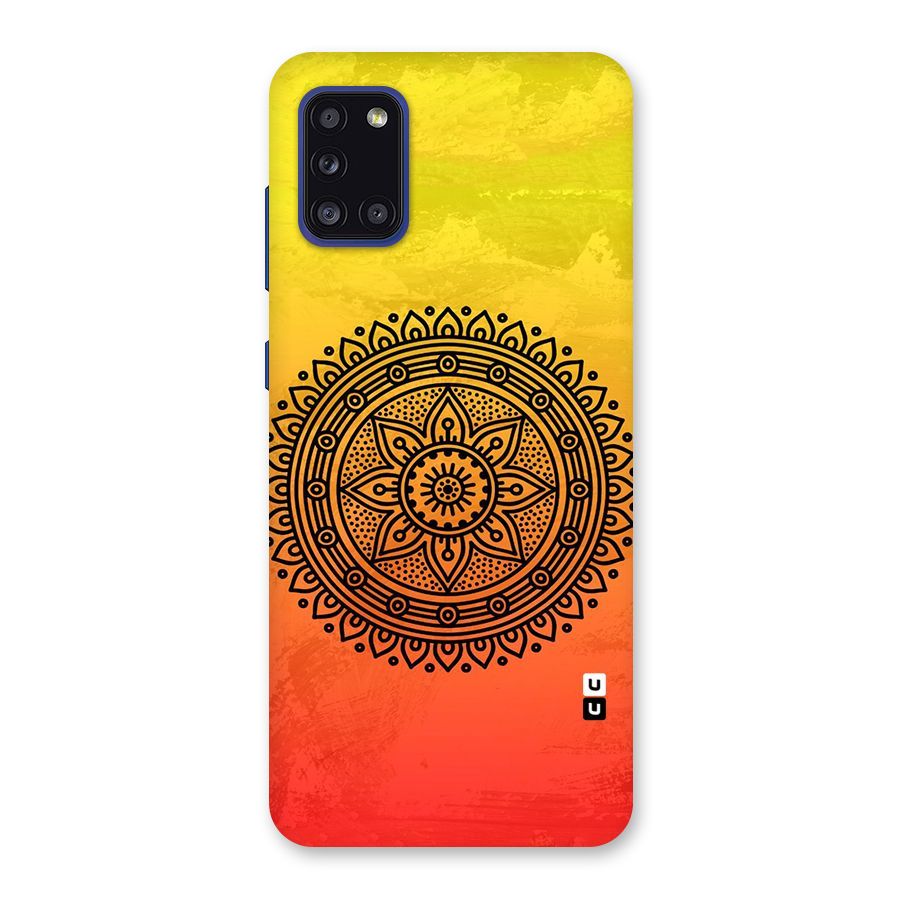 Beautiful Circle Art Back Case for Galaxy A31