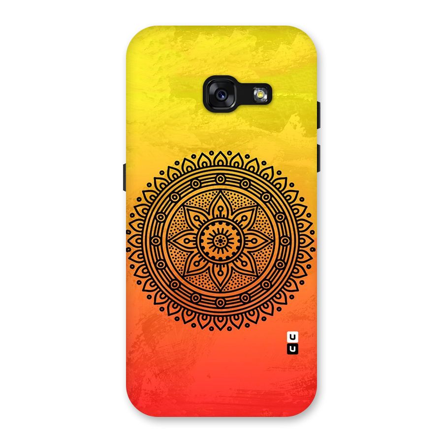 Beautiful Circle Art Back Case for Galaxy A3 (2017)
