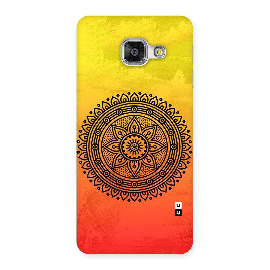 Beautiful Circle Art Back Case for Galaxy A3 2016