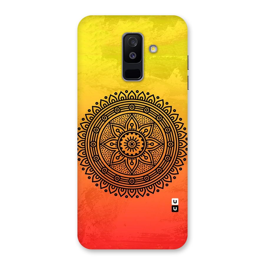 Beautiful Circle Art Back Case for Galaxy A6 Plus