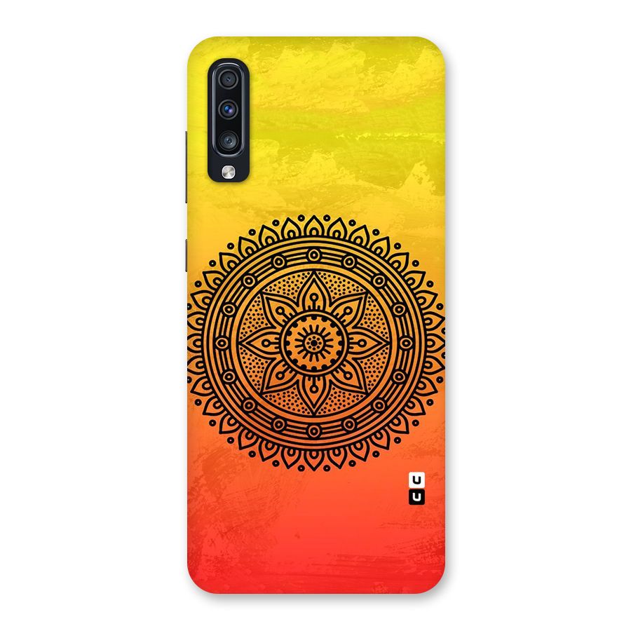 Beautiful Circle Art Back Case for Galaxy A70