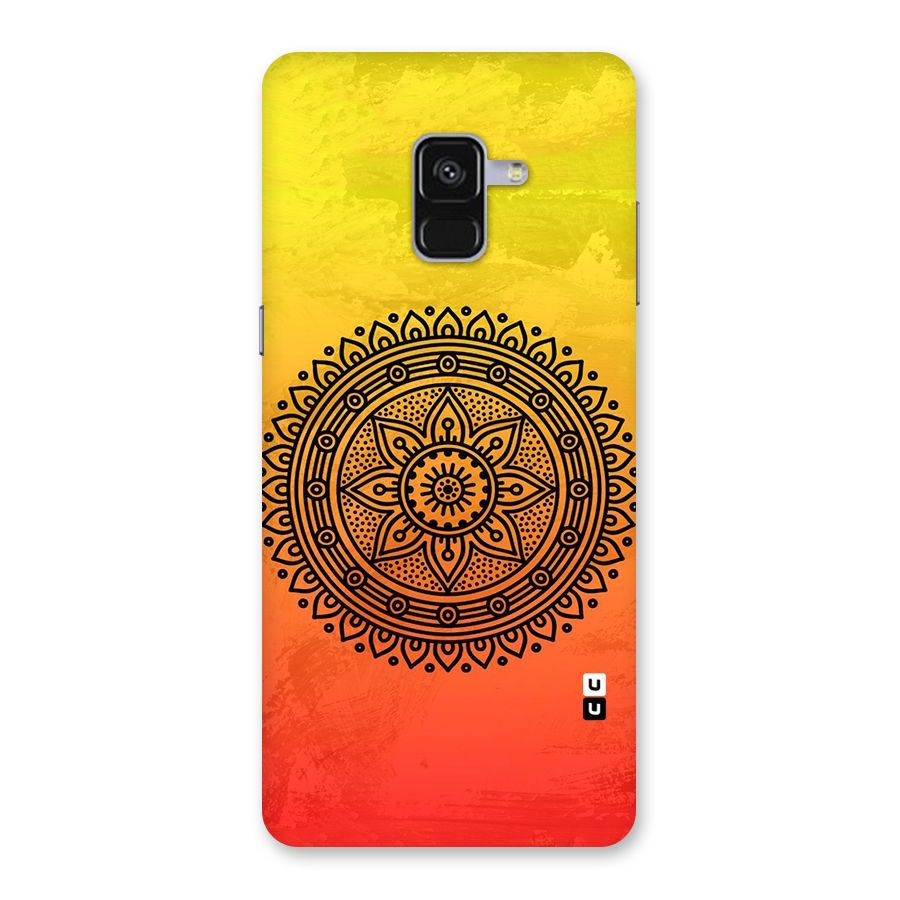 Beautiful Circle Art Back Case for Galaxy A8 Plus
