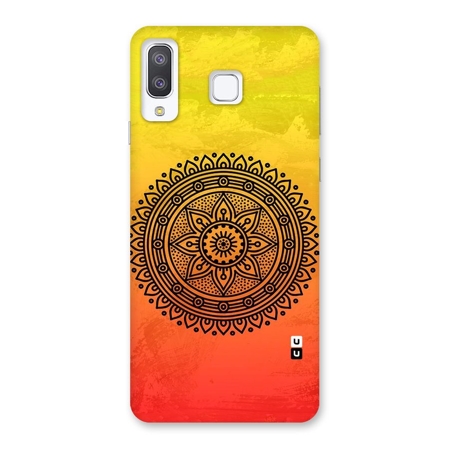 Beautiful Circle Art Back Case for Galaxy A8 Star