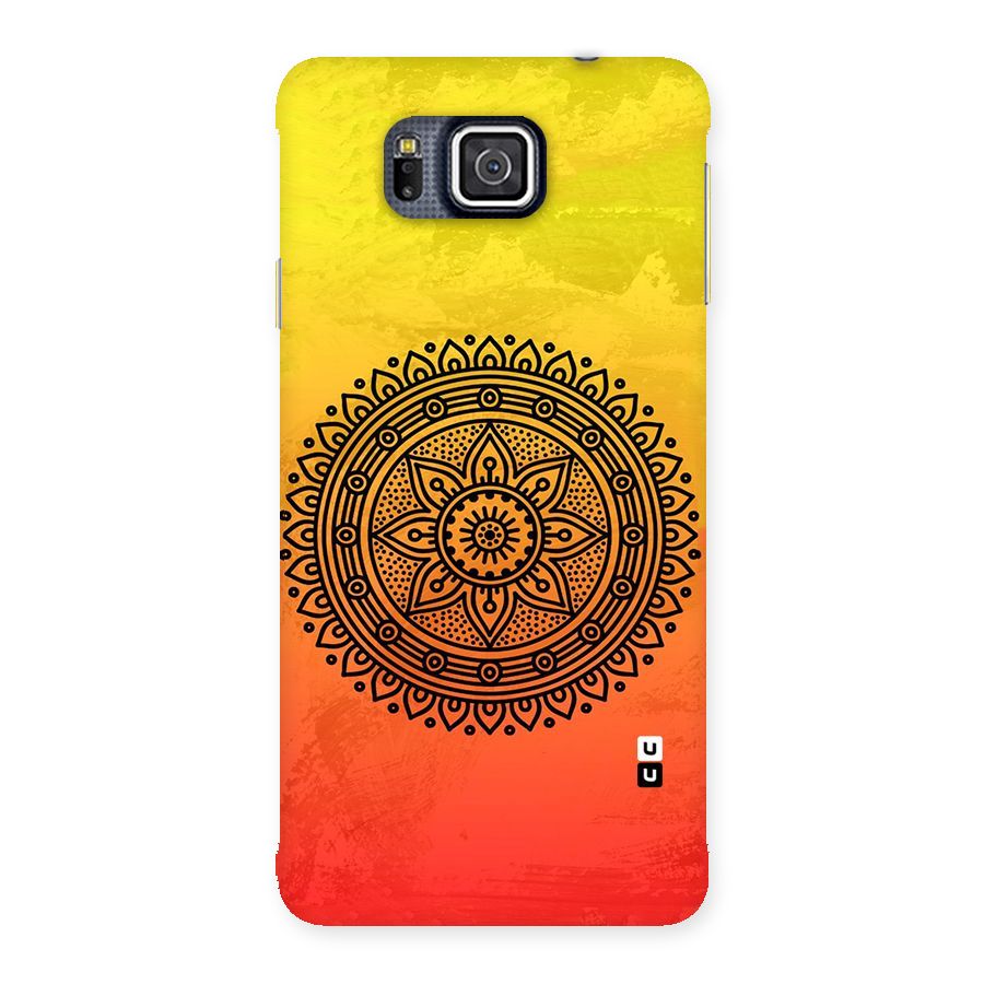 Beautiful Circle Art Back Case for Galaxy Alpha