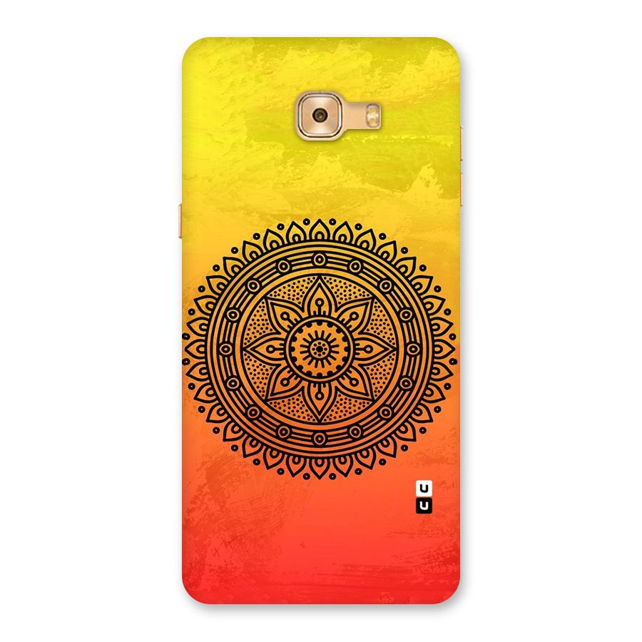 Beautiful Circle Art Back Case for Galaxy C9 Pro