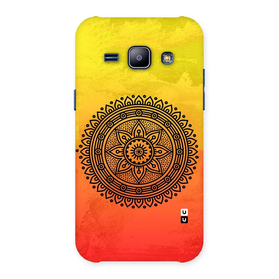 Beautiful Circle Art Back Case for Galaxy J1