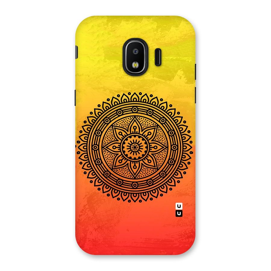Beautiful Circle Art Back Case for Galaxy J2 Pro 2018