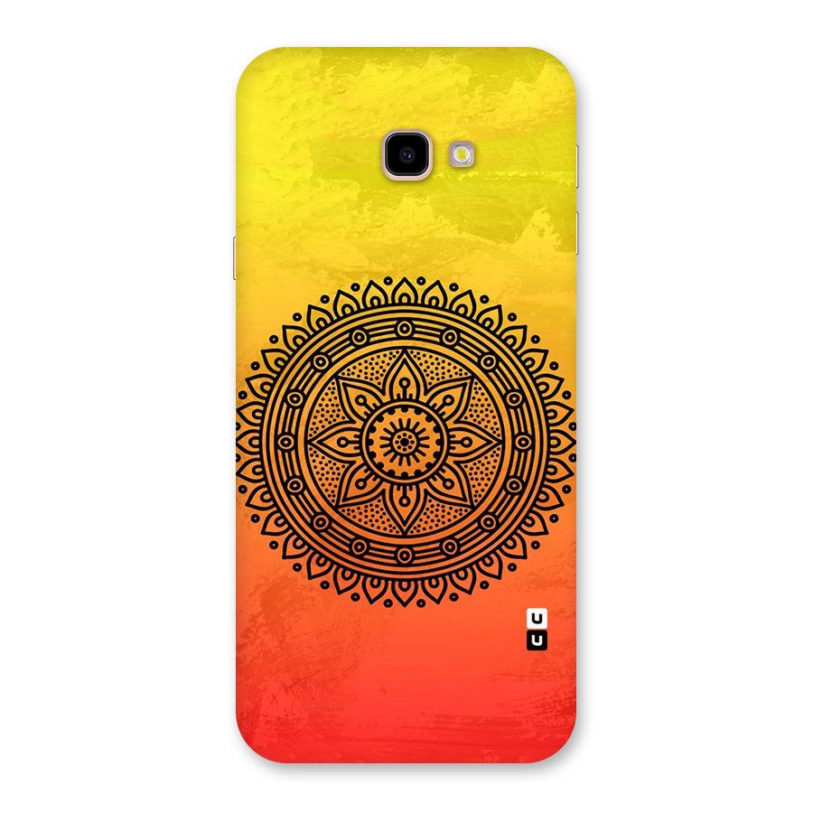Beautiful Circle Art Back Case for Galaxy J4 Plus