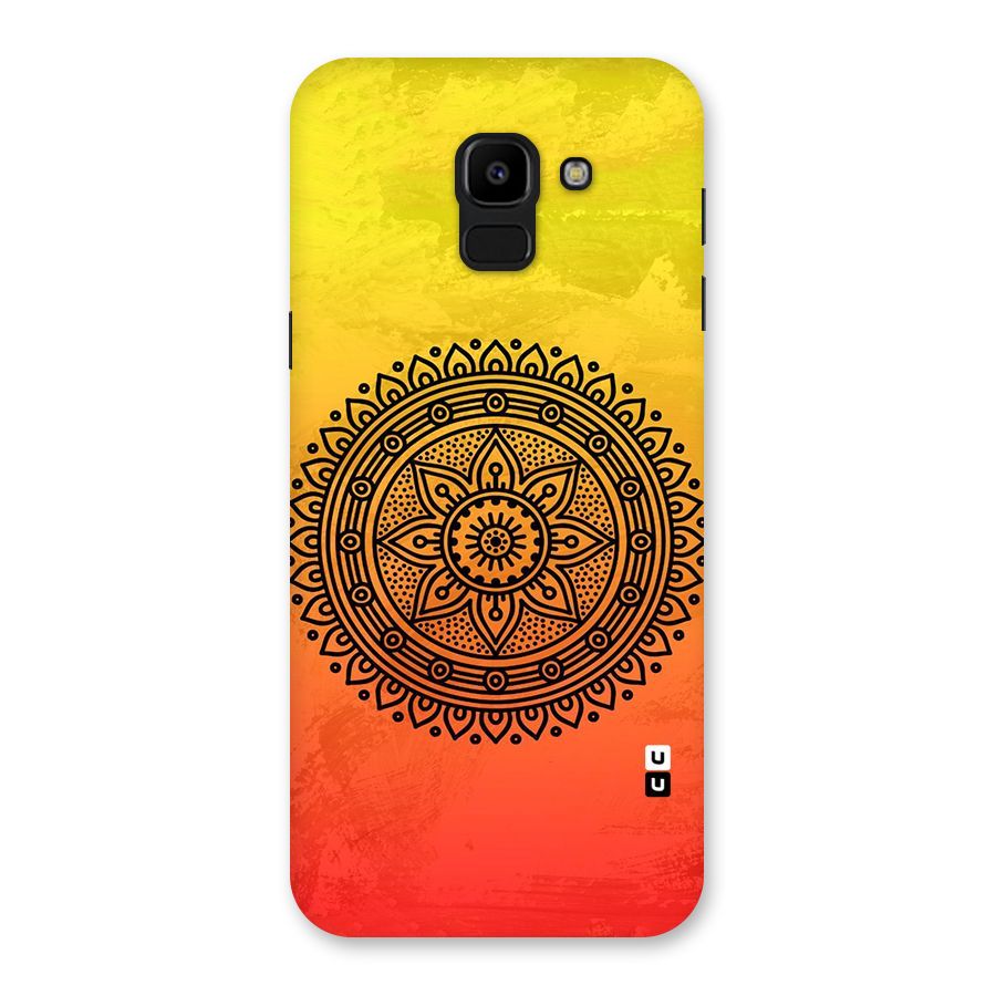 Beautiful Circle Art Back Case for Galaxy J6