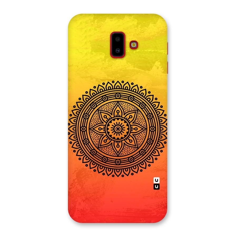 Beautiful Circle Art Back Case for Galaxy J6 Plus