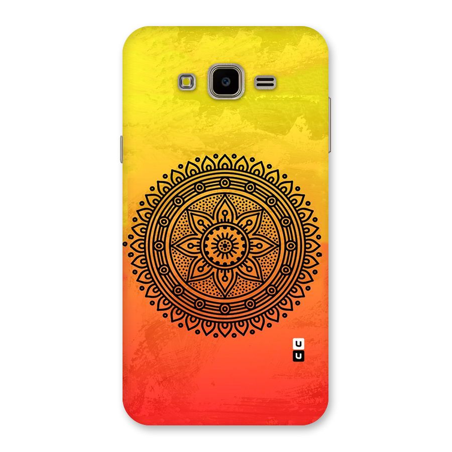 Beautiful Circle Art Back Case for Galaxy J7 Nxt