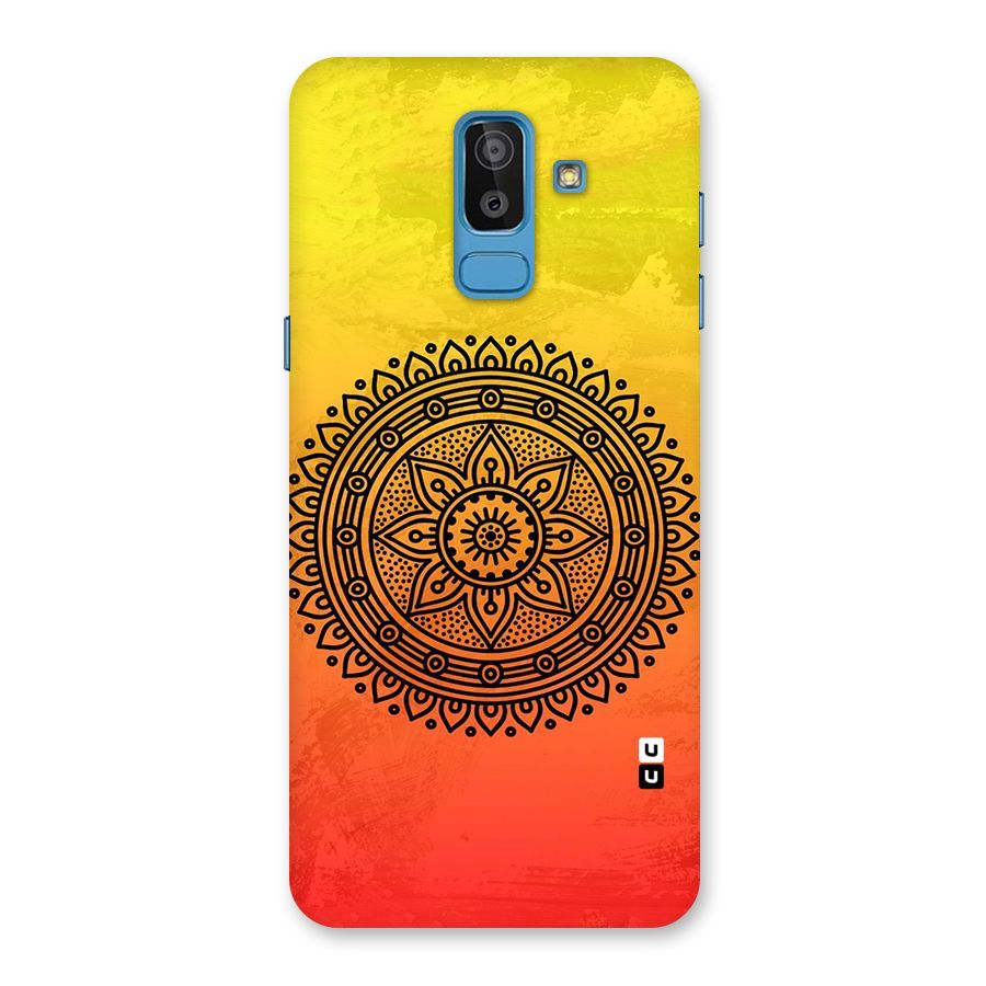 Beautiful Circle Art Back Case for Galaxy J8