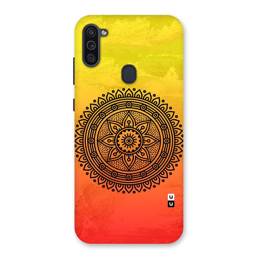 Beautiful Circle Art Back Case for Galaxy M11