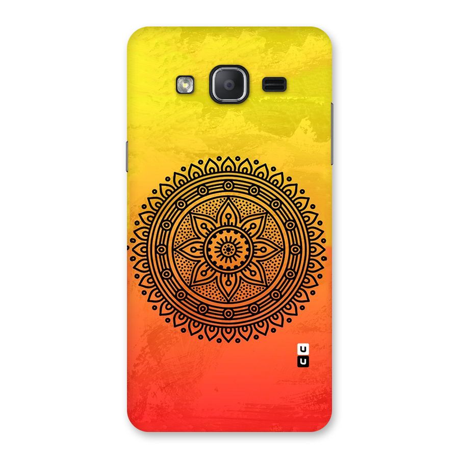 Beautiful Circle Art Back Case for Galaxy On7 Pro