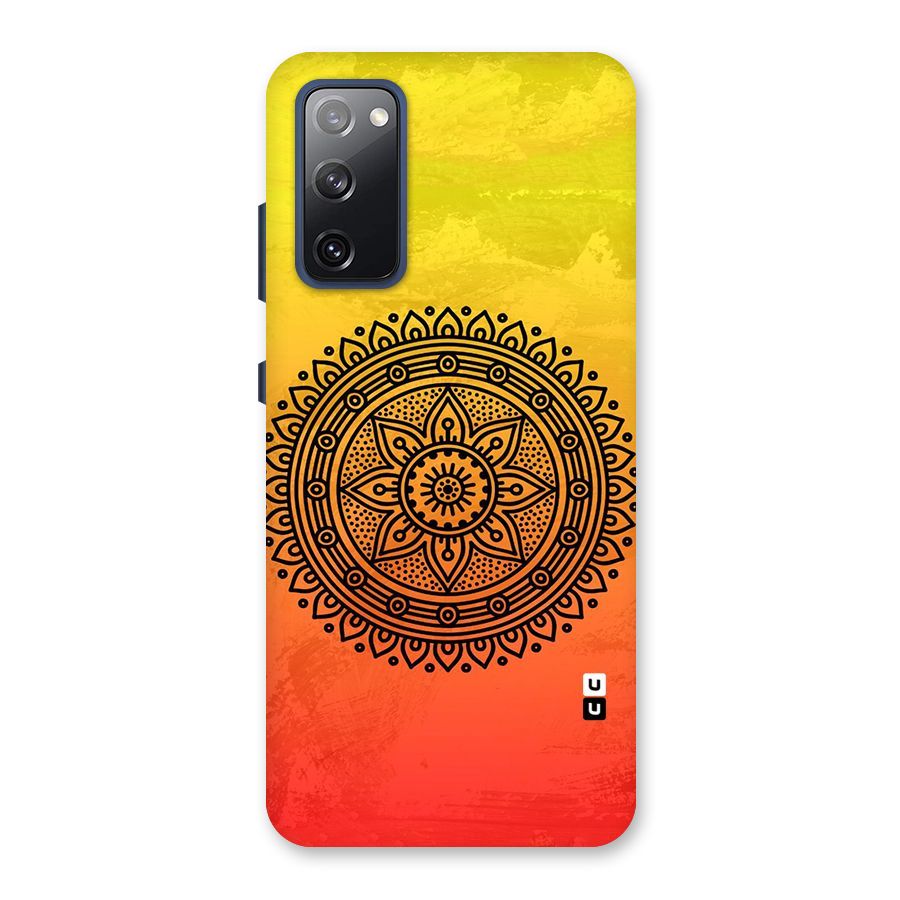 Beautiful Circle Art Back Case for Galaxy S20 FE