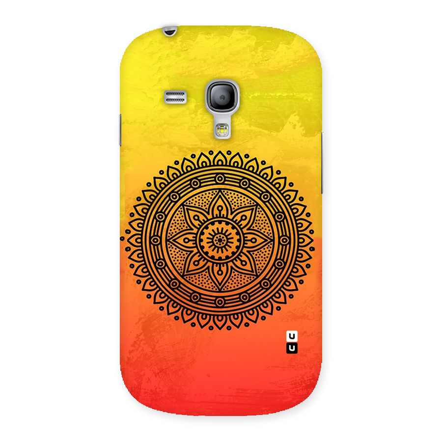 Beautiful Circle Art Back Case for Galaxy S3 Mini