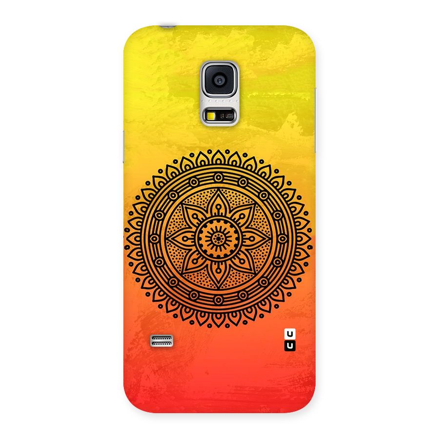 Beautiful Circle Art Back Case for Galaxy S5 Mini