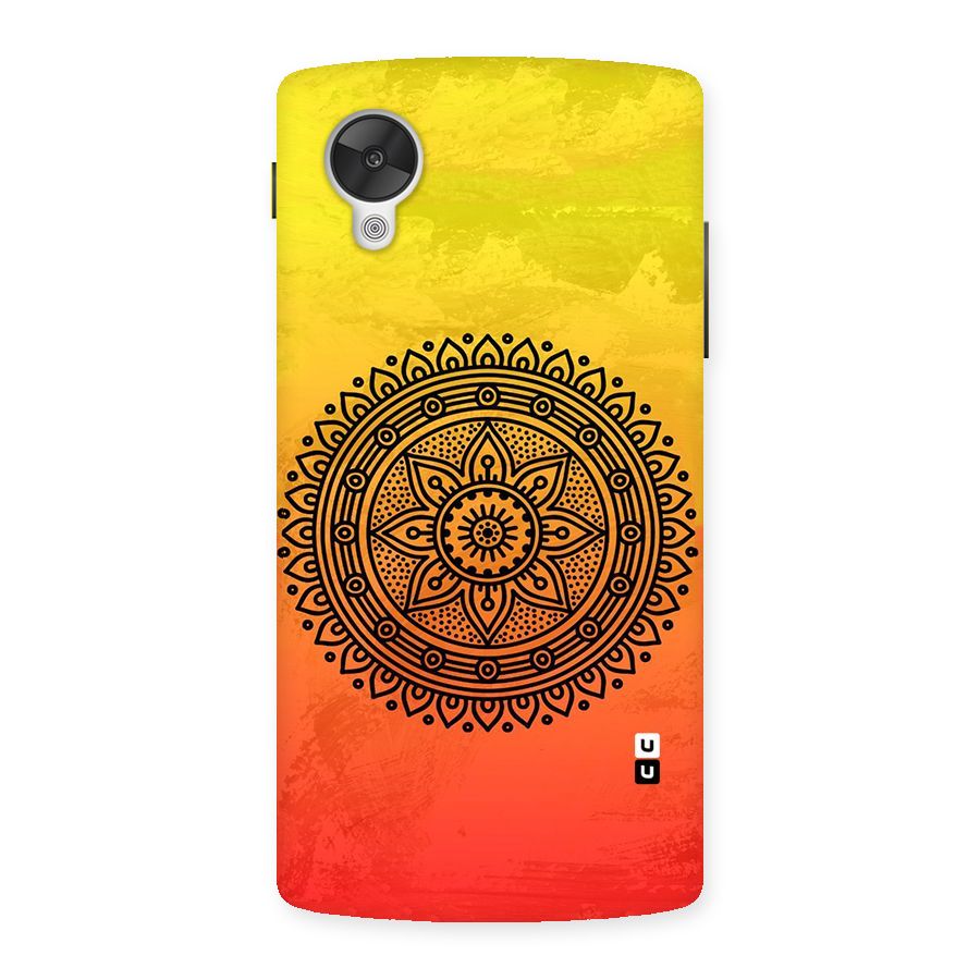 Beautiful Circle Art Back Case for Google Nexsus 5