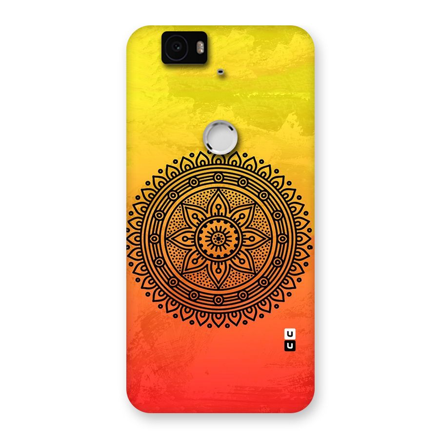 Beautiful Circle Art Back Case for Google Nexus-6P