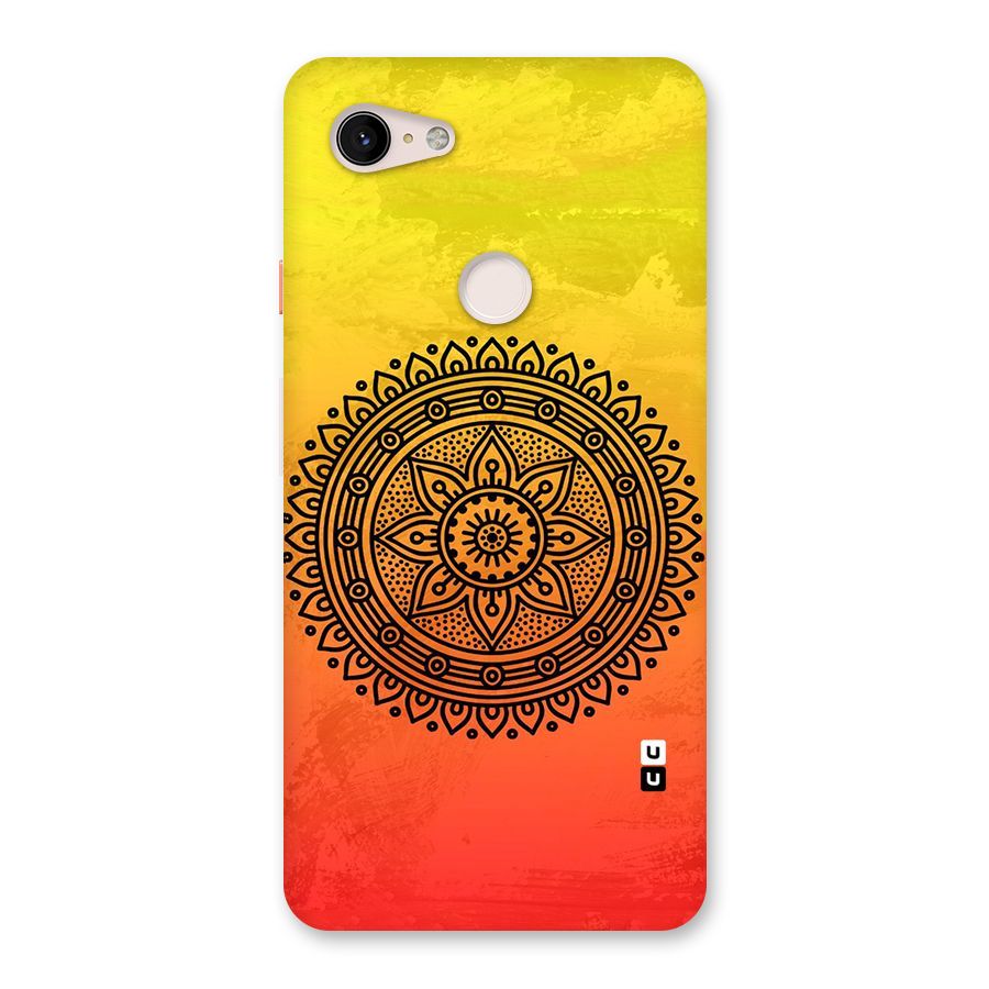 Beautiful Circle Art Back Case for Google Pixel 3 XL