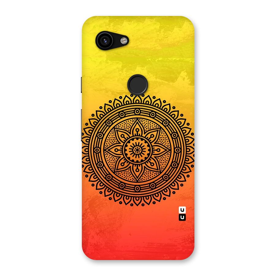 Beautiful Circle Art Back Case for Google Pixel 3a