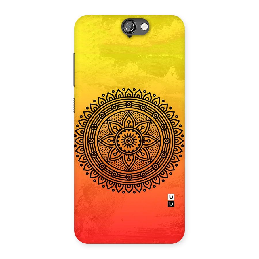 Beautiful Circle Art Back Case for HTC One A9