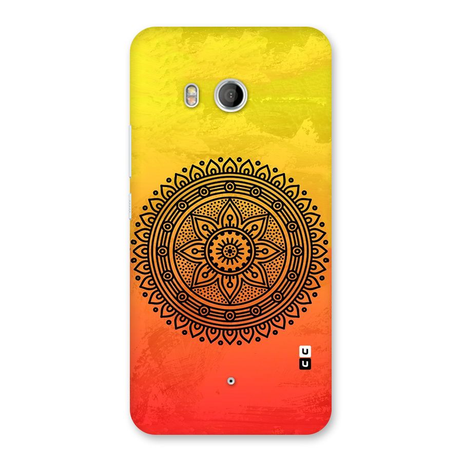 Beautiful Circle Art Back Case for HTC U11