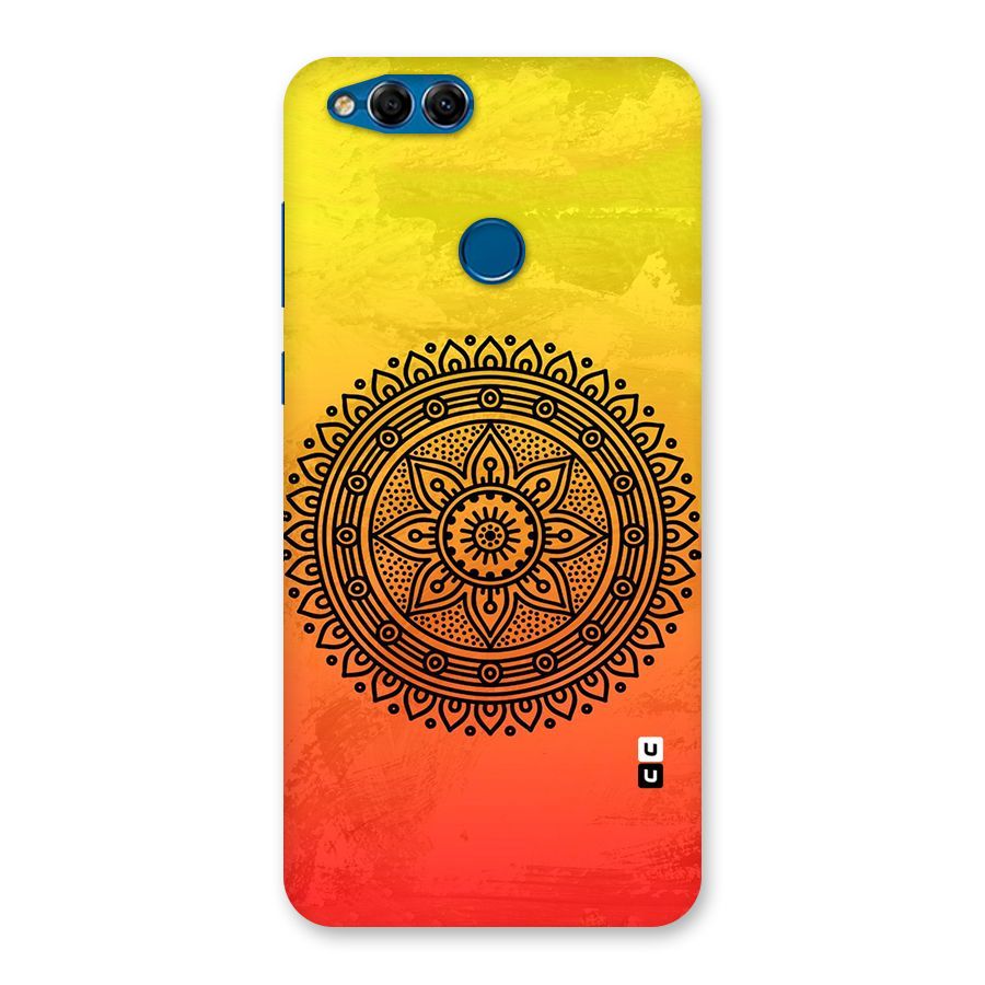 Beautiful Circle Art Back Case for Honor 7X