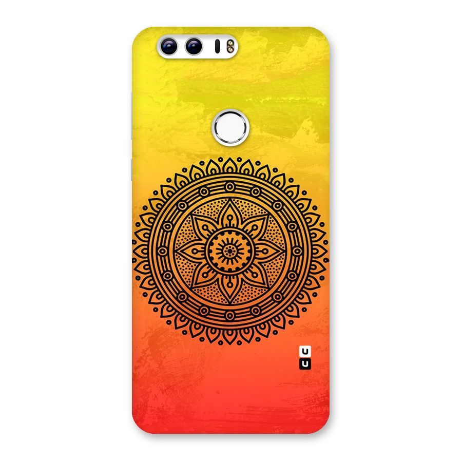 Beautiful Circle Art Back Case for Honor 8