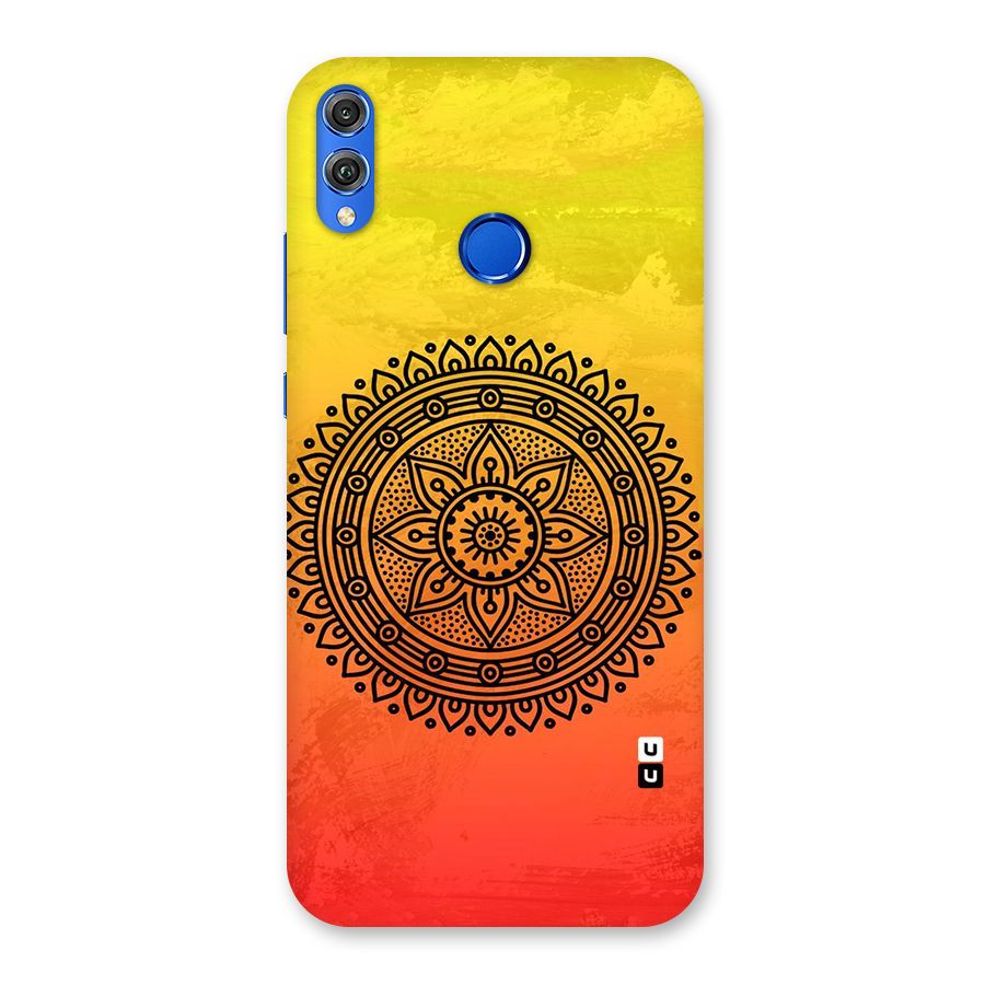 Beautiful Circle Art Back Case for Honor 8X