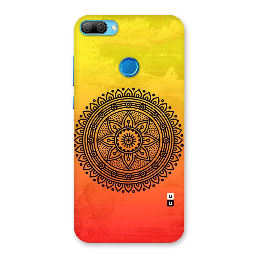 Beautiful Circle Art Back Case for Honor 9N