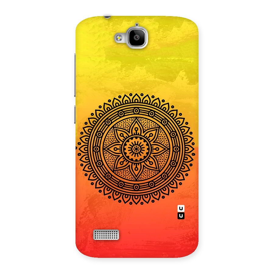 Beautiful Circle Art Back Case for Honor Holly