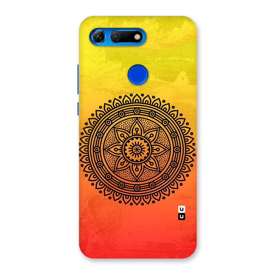 Beautiful Circle Art Back Case for Honor View 20