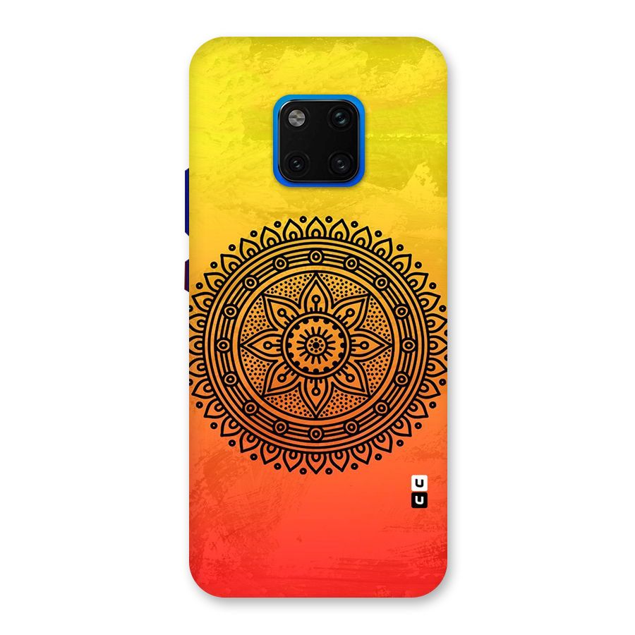 Beautiful Circle Art Back Case for Huawei Mate 20 Pro