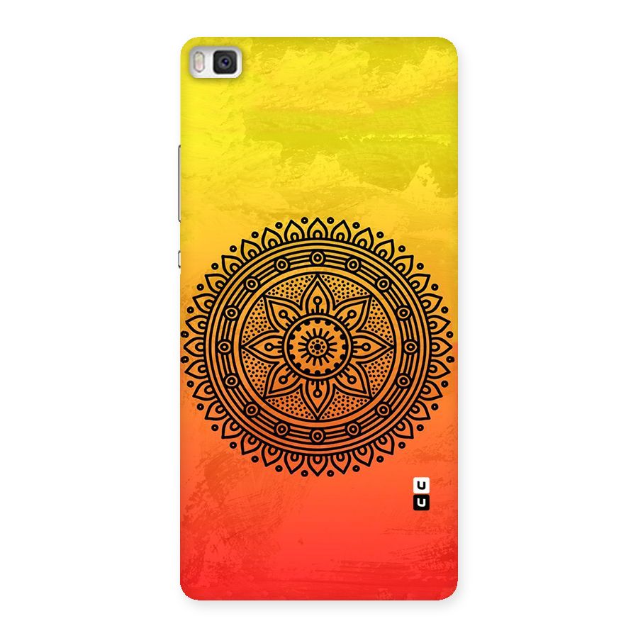 Beautiful Circle Art Back Case for Huawei P8