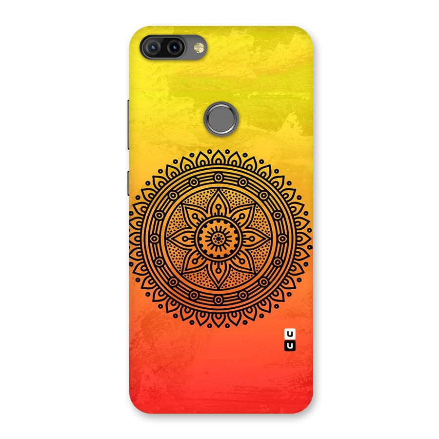 Beautiful Circle Art Back Case for Infinix Hot 6 Pro
