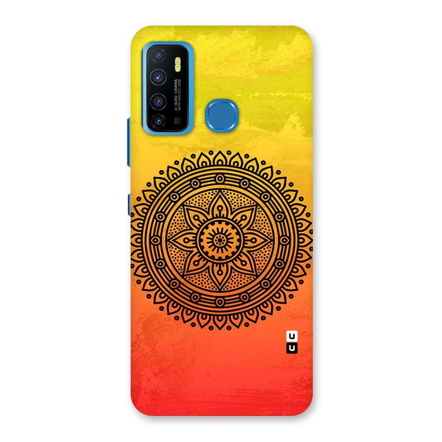Beautiful Circle Art Back Case for Infinix Hot 9