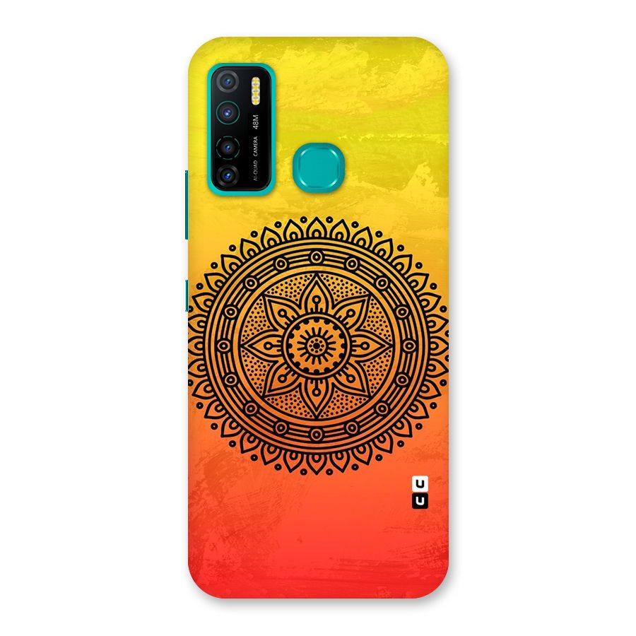 Beautiful Circle Art Back Case for Infinix Hot 9 Pro
