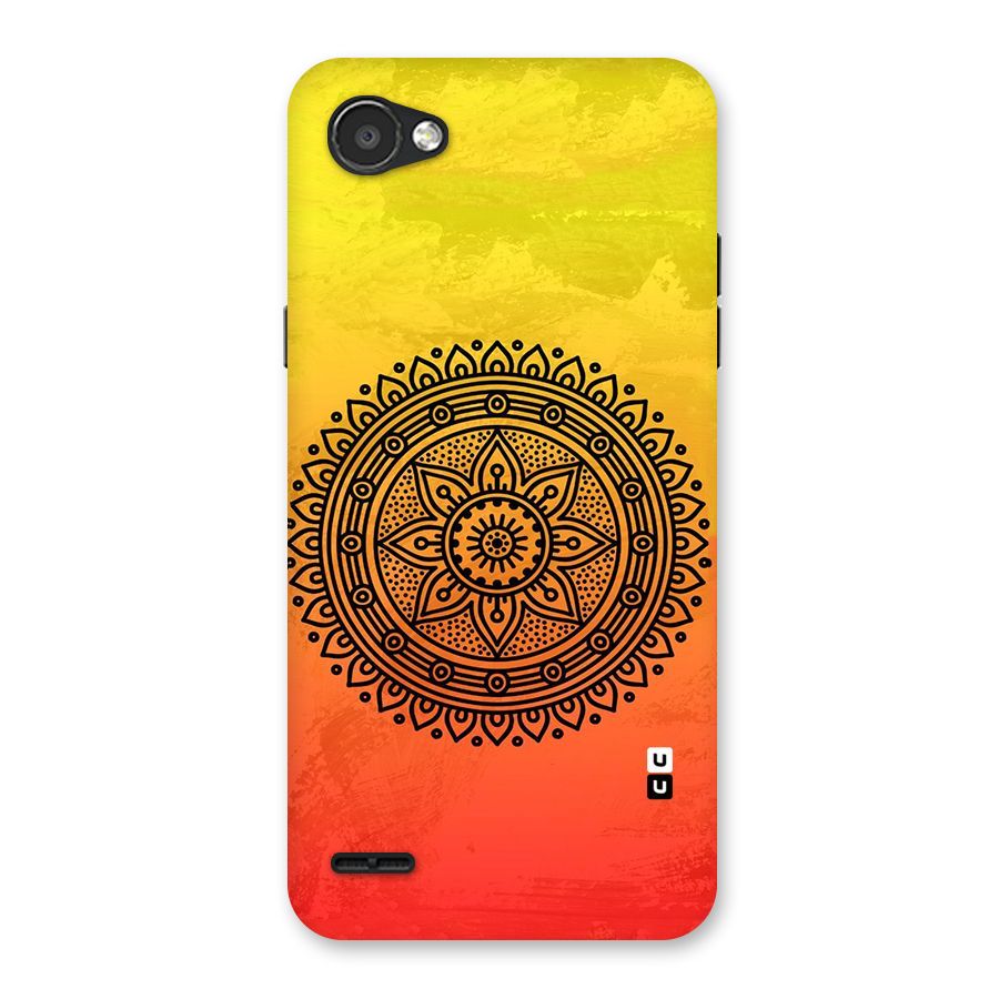 Beautiful Circle Art Back Case for LG Q6