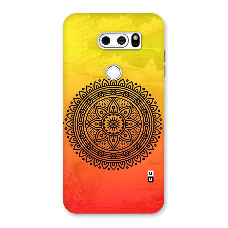 Beautiful Circle Art Back Case for LG V30