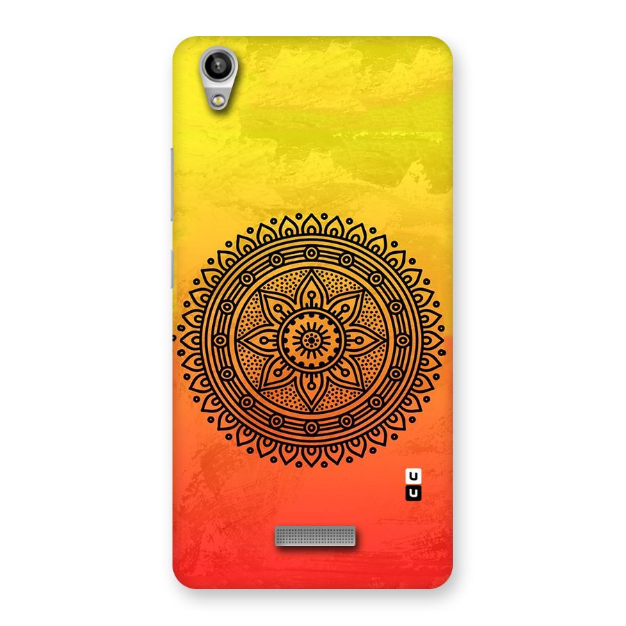 Beautiful Circle Art Back Case for Lava-Pixel-V1