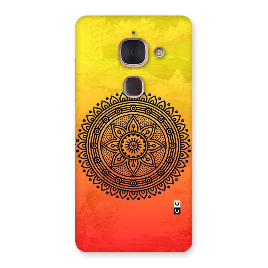 Beautiful Circle Art Back Case for Le Max 2