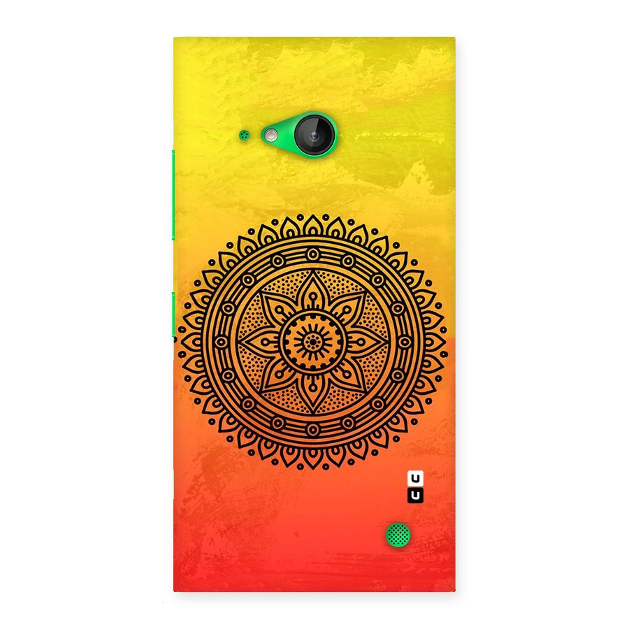 Beautiful Circle Art Back Case for Lumia 730