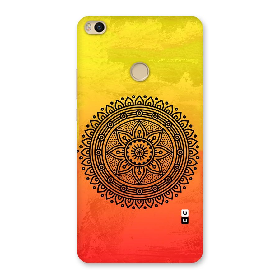 Beautiful Circle Art Back Case for Mi Max 2