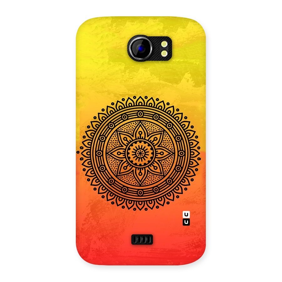 Beautiful Circle Art Back Case for Micromax Canvas 2 A110