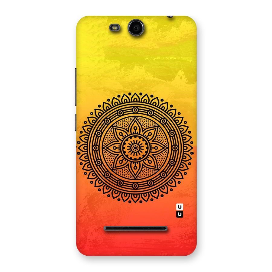 Beautiful Circle Art Back Case for Micromax Canvas Juice 3 Q392