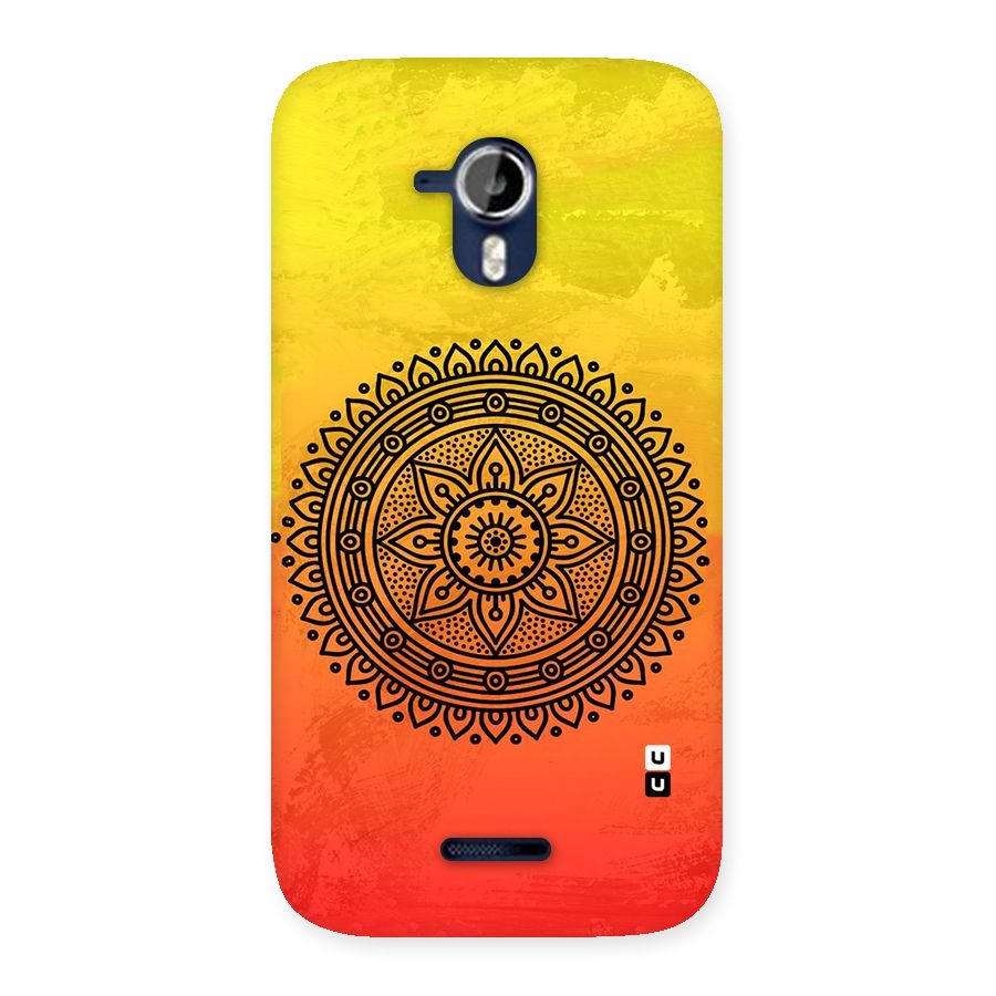Beautiful Circle Art Back Case for Micromax Canvas Magnus A117