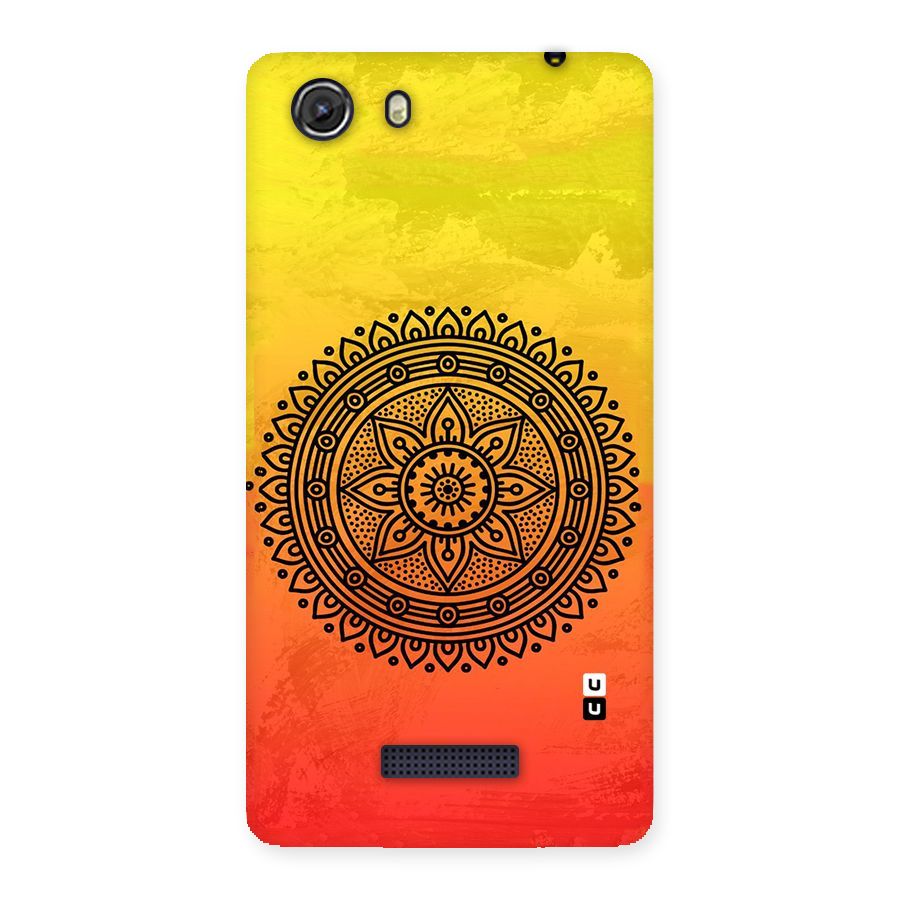 Beautiful Circle Art Back Case for Micromax Unite 3