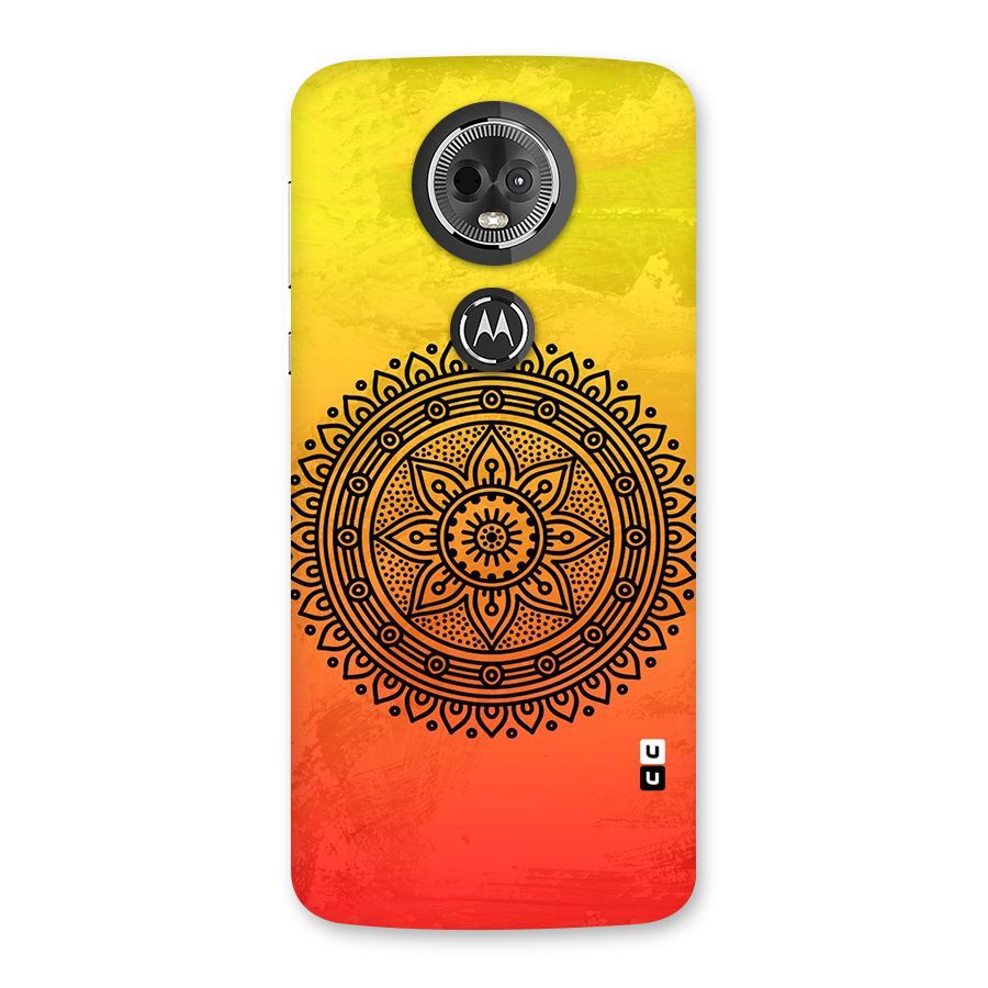 Beautiful Circle Art Back Case for Moto E5 Plus